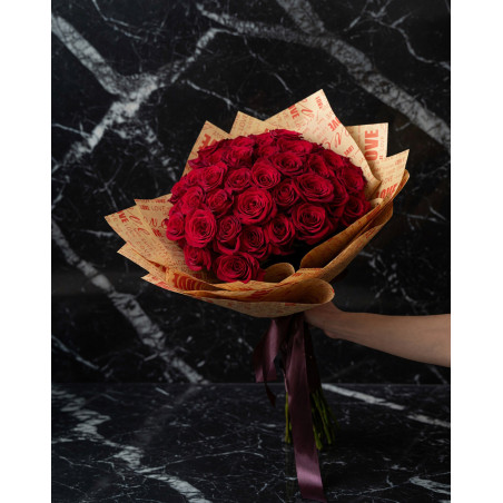 Buket 51 crvena ruža – Love