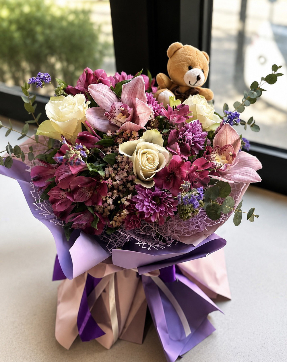 Purple Teddy