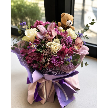 Purple Teddy